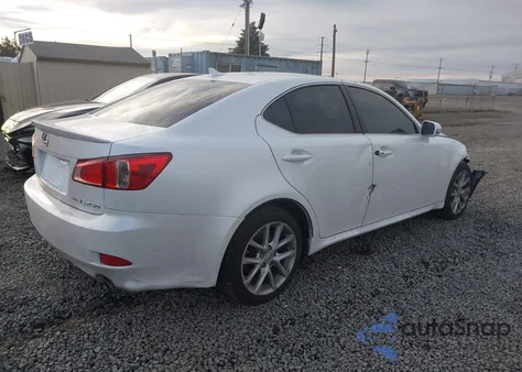 2011 Lexus Is 250 from USA, damaged, VIN JTHCF5C2XB5048809